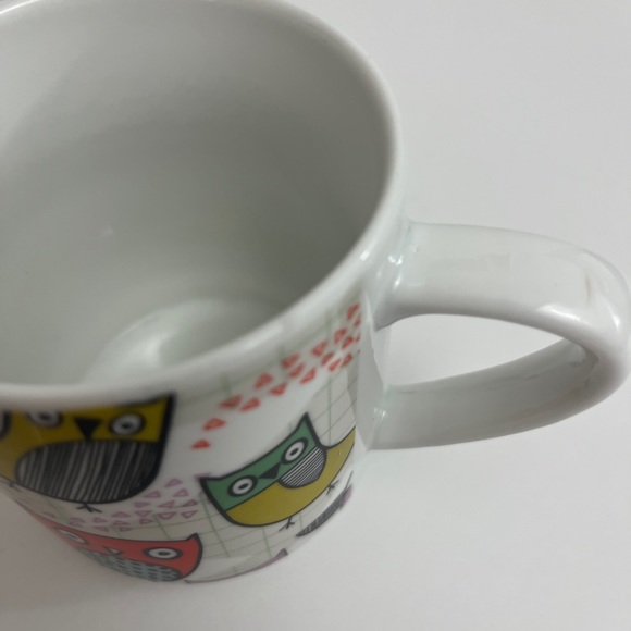 Owls Mug Whimsical Folk Art All Over Print by Creative Tops Ltd. - Picture 6 of 6
